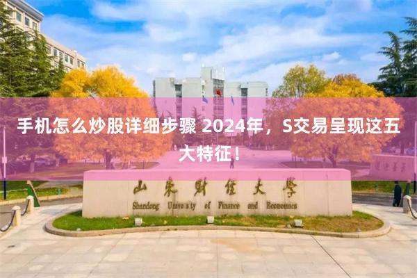 手机怎么炒股详细步骤 2024年，S交易呈现这五大特征！