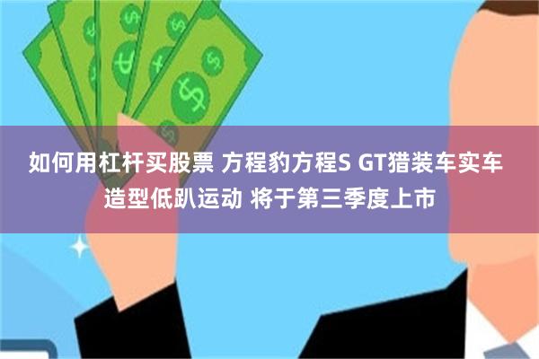 如何用杠杆买股票 方程豹方程S GT猎装车实车 造型低趴运动 将于第三季度上市