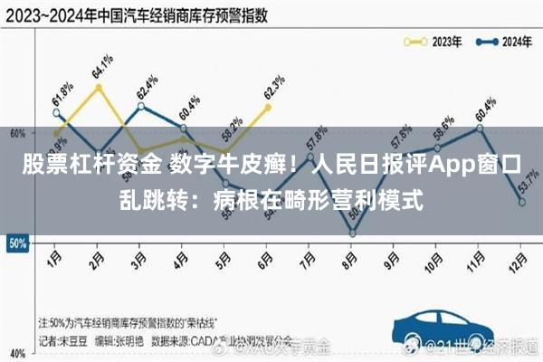 股票杠杆资金 数字牛皮癣！人民日报评App窗口乱跳转：病根在畸形营利模式