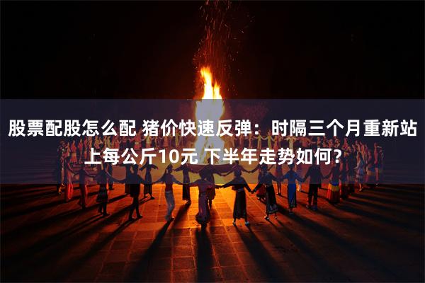 股票配股怎么配 猪价快速反弹:时隔三个月重新站上每公斤10元 下半年走势如何?