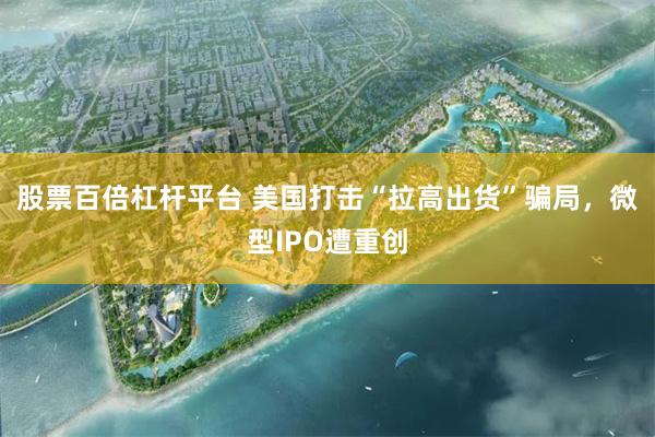股票百倍杠杆平台 美国打击“拉高出货”骗局，微型IPO遭重创